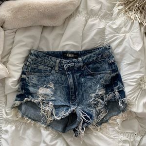 Jean shorts